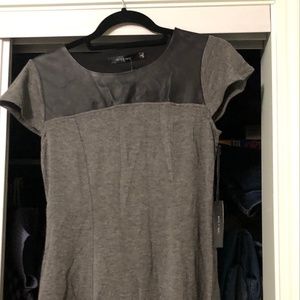 Eric + Lani grey dress